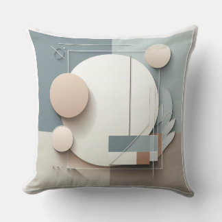 Dimensional Circle Composition Cushion