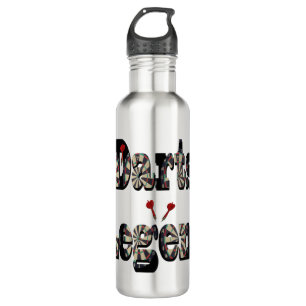 Dimensional Darts Legend Picture Logo,   710 Ml Water Bottle