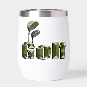 Dimensional Golf Clubs And Name,