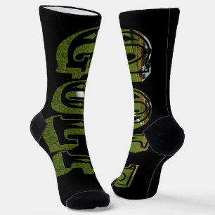 Dimensional Golf The Name, Crew Socks