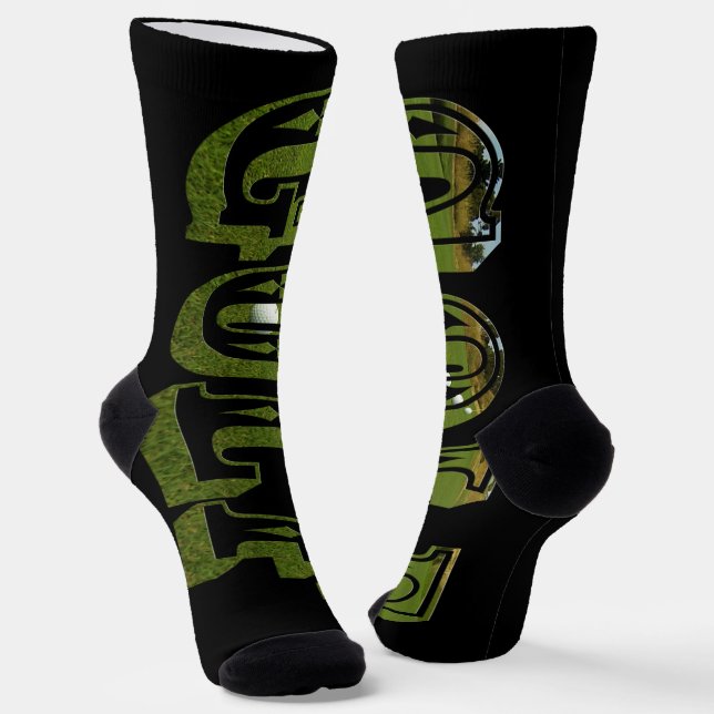 Dimensional Golf The Name, Crew Socks (Angled)