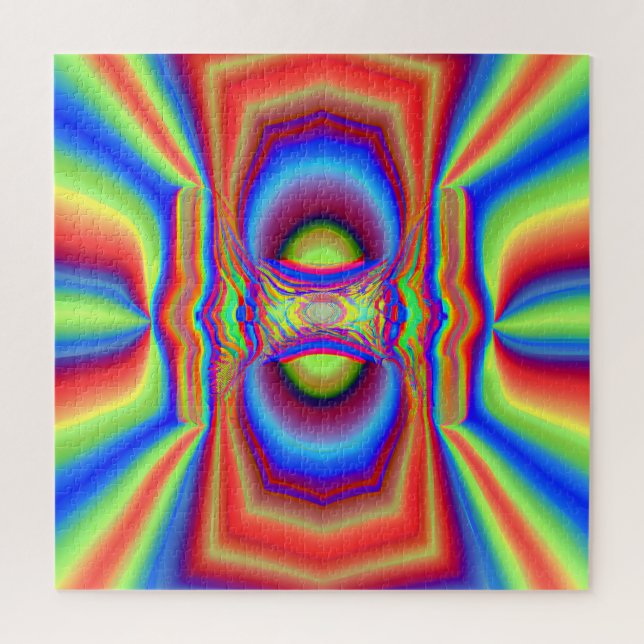 Dimensional Intersection Digital Art Jigsaw Puzzle (Vertical)
