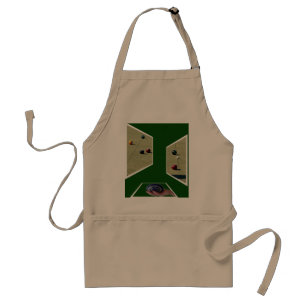 Dimensional Lawn Bowls Design, Standard Apron