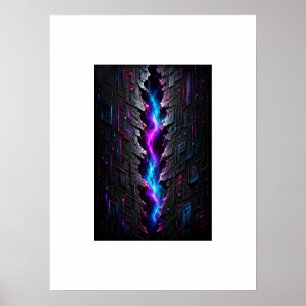 Dimensional Rift 3D Poster