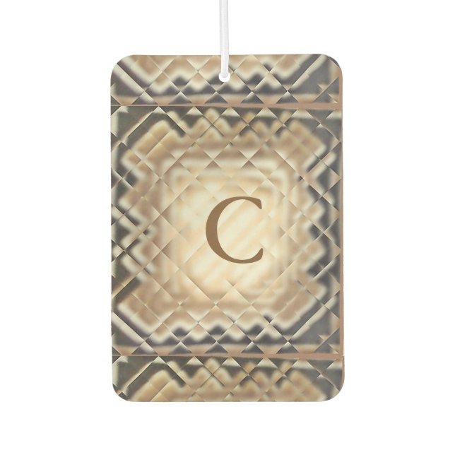 Dimensional Square-C Air Freshener (Front)