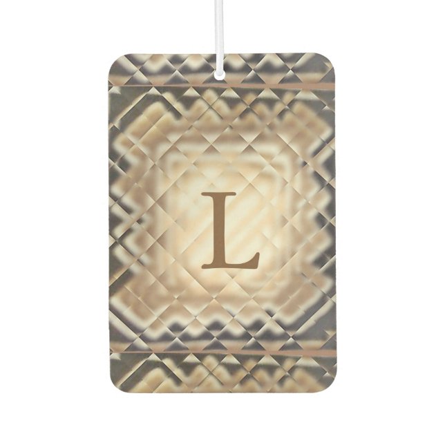 Dimensional Square-L Air Freshener (Front)