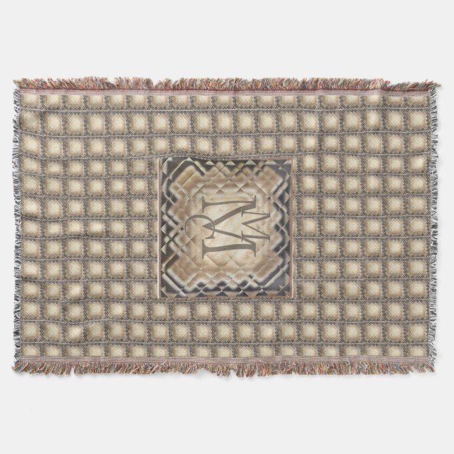Dimensional Square-MMC Throw Blanket (Front)