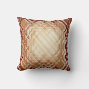 Dimensional Square-Red-J Cushion