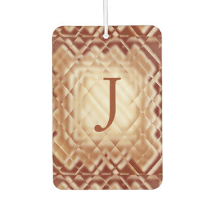 Dimensional Square-Red-JS Air Freshener