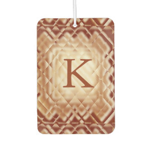 Dimensional Square-Red-K Air Freshener