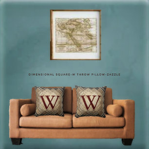 Dimensional Square-W Cushion