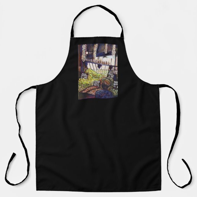 Dimensions of Curiosity Apron (Front)