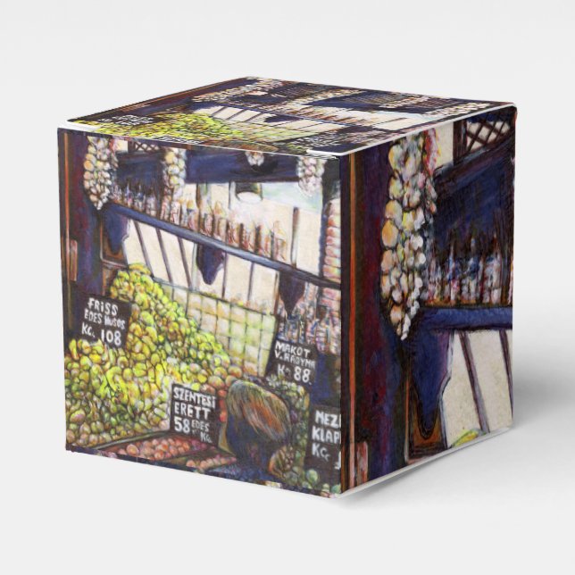 Dimensions of Curiosity Favour Box (Front Side)