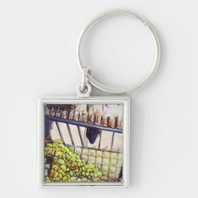 Dimensions of Curiosity Key Ring (Front)