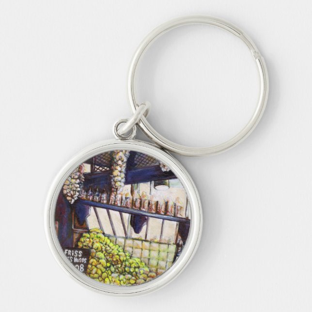 Dimensions of Curiosity Key Ring (Front)