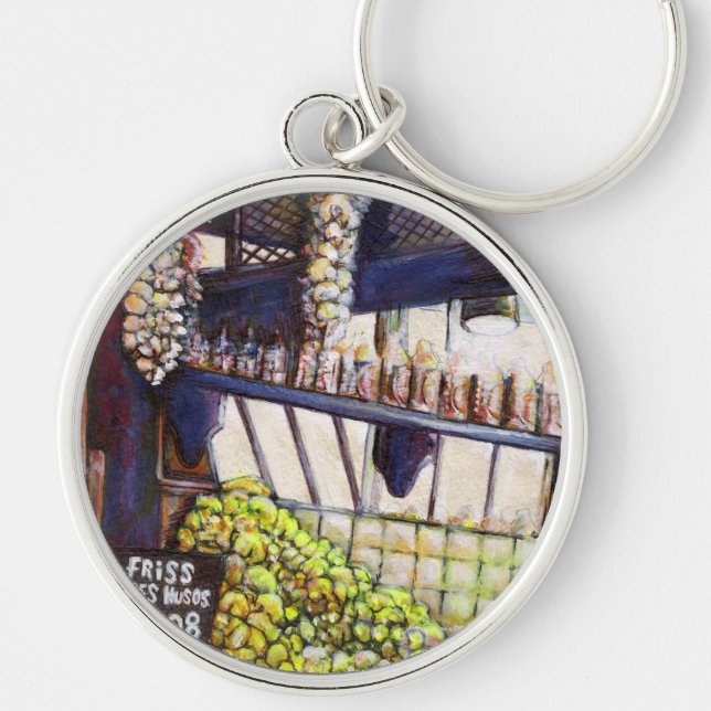 Dimensions of Curiosity Key Ring (Front)