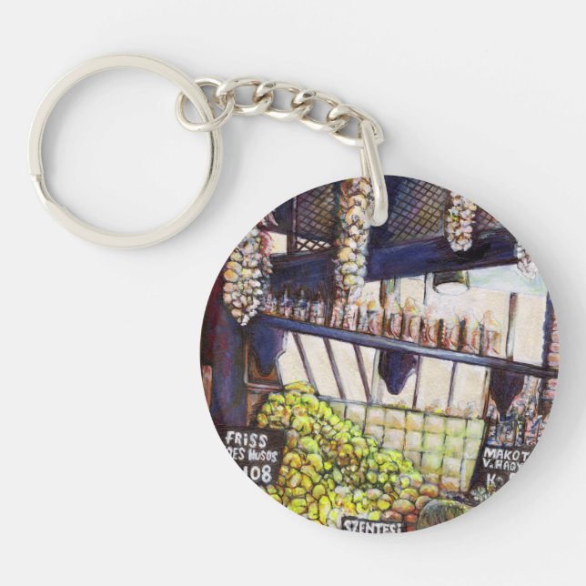 Dimensions of Curiosity Key Ring (Front)