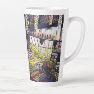 Dimensions of Curiosity Latte Mug