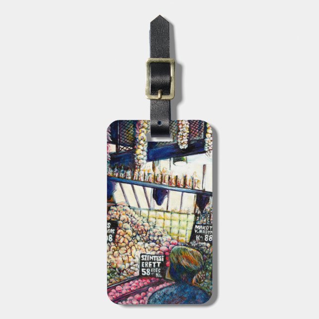 Dimensions of Curiosity Luggage Tag (Front Vertical)
