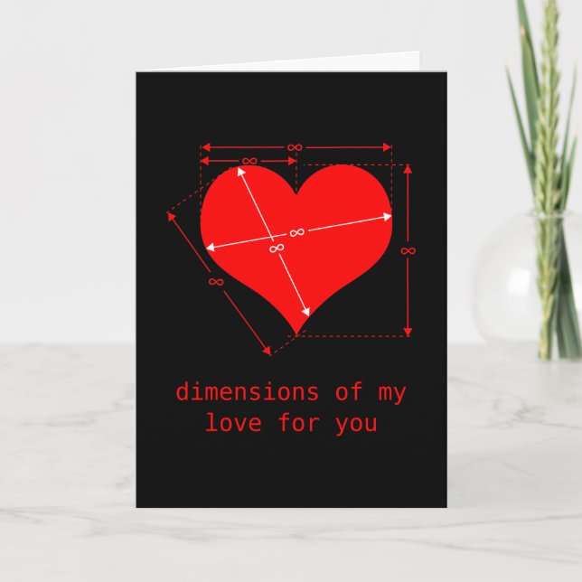 Dimensions of Love Card (Front)