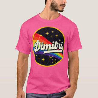 Dimitri Rainbow In Space Vintage Style T-Shirt