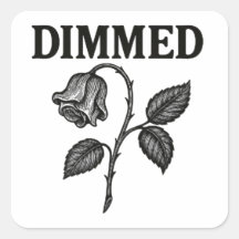 Dimmed Sticker