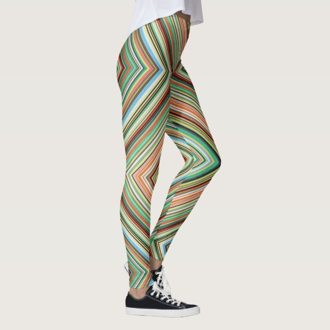 Dimond Tartan Leggings (Right)