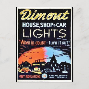 Dimout Postcard
