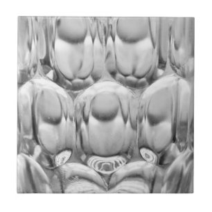 Dimpled pint beer glass ceramic tile