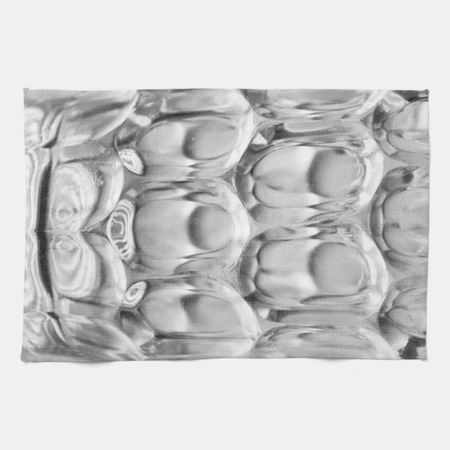 Dimpled pint beer glass tea towel (Horizontal)