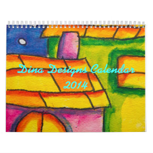 Dina Art 2014 Custom Printed Calendar