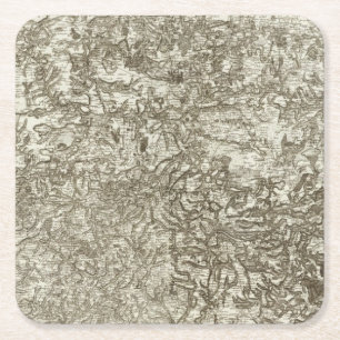 Dinan Square Paper Coaster
