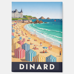Dinard France Beach Magnet