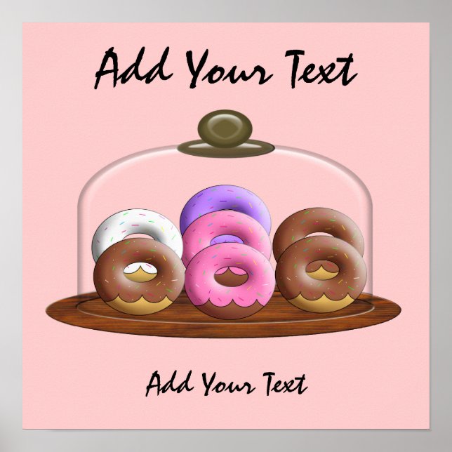 Dina's Doughnuts Poster (Front)