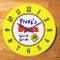 Diner Custom Retro Wall Clock