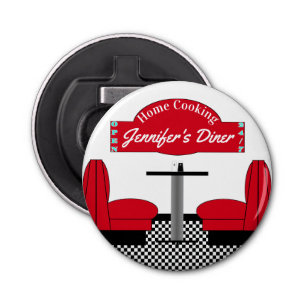 Diner Kitchen Restaurant Kitchen Grill Chef Baker Bottle Opener