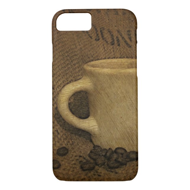 Diner Mug with Beans Sketch Case (Back)