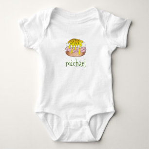Diner Style Eggs Benedict w/ Hollandaise Foodie Baby Bodysuit