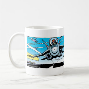 Ding Duck at the Air Show Coffee Mug