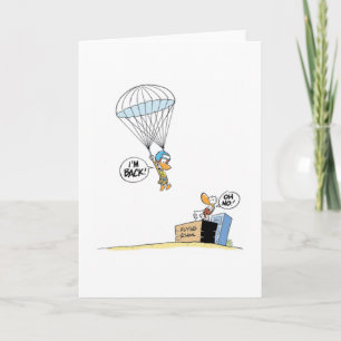 Ding Duck Greeting Card