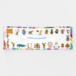 Dingaling Bros Circus acts Banner