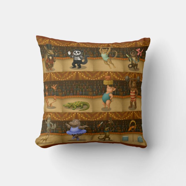 Dingaling Bros Circus acts Cushion (Front)