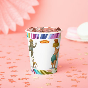 Dingaling Bros Circus acts Paper Cups