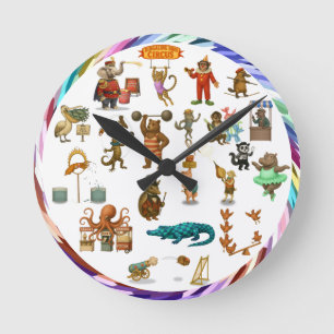 Dingaling Bros Circus acts Round Clock