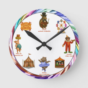 Dingaling Bros Circus Acts Round Clock