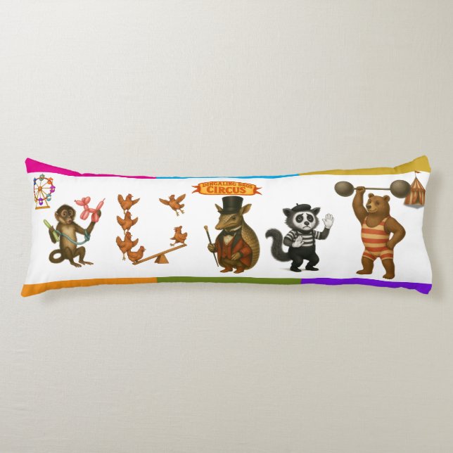 Dingaling Bros Circus Body Cushion (Front)
