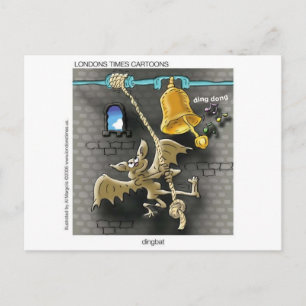 Dingbat Funny Cartoon Gifts Tees & Collectibles Postcard