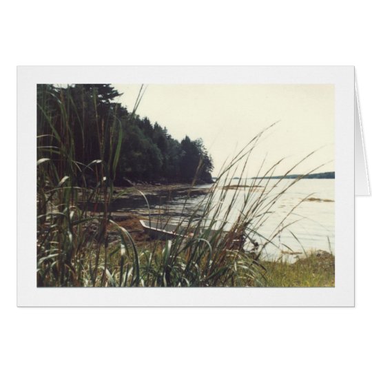 Dinghy, Casco Bay Card