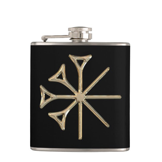 Dingir Hip Flask (Front)