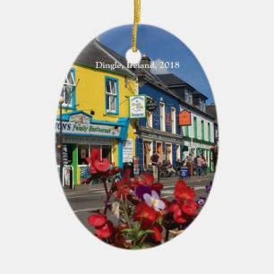 Dingle, Ireland Ceramic Ornament